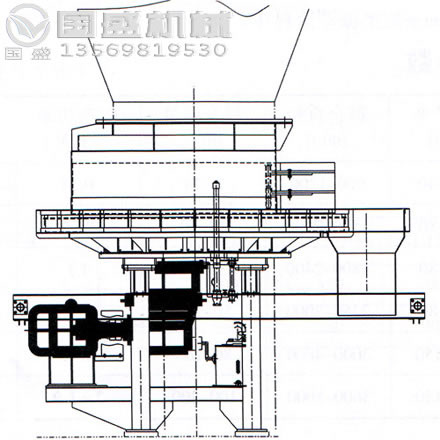 PDX型圓盤給料機結(jié)構(gòu)圖